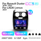 Android head unit Teyes CC3 6+128 Gb with 360° surround view° Renault Duster (F2) 2015-2021 / LADA Largus 2021 9" 2k (L1)