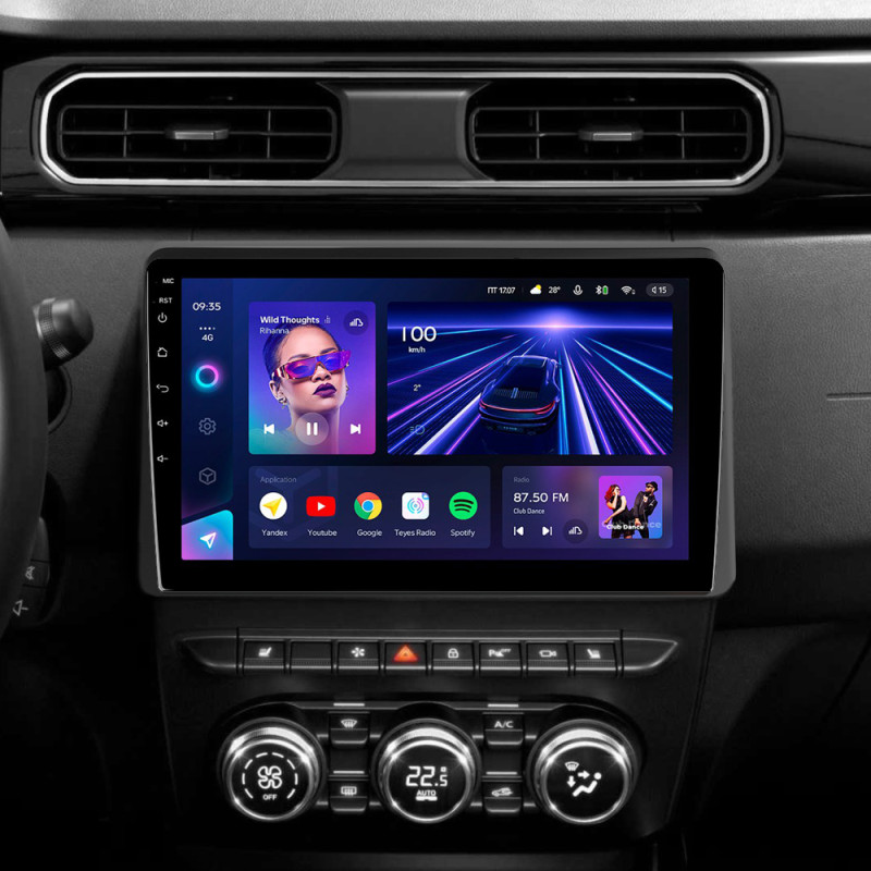 Android head unit Teyes CC3 4+32 Gb Renault Arkana 2019-2023 (F2) 10"