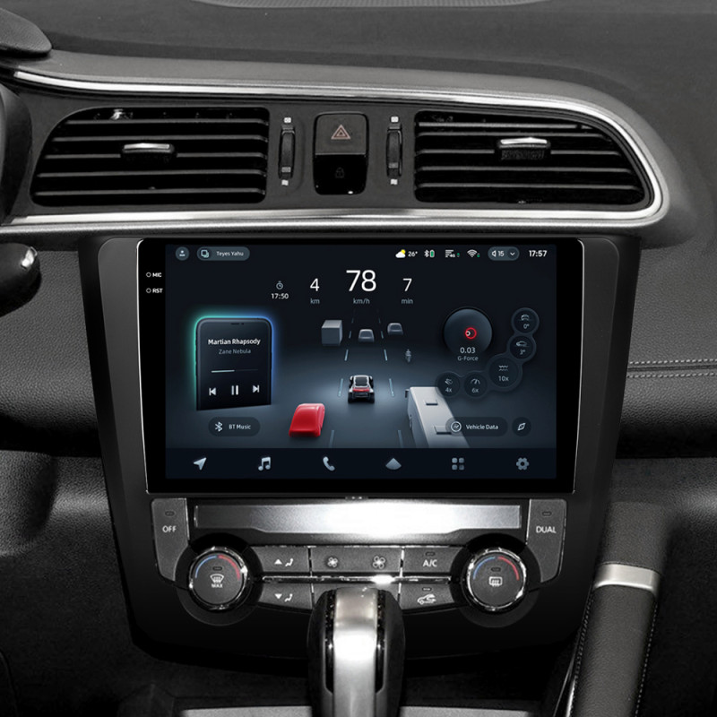 Android head unit Teyes CC4 Pro 12+256 Gb Renault Kadjar 2015-2017 9" 2k