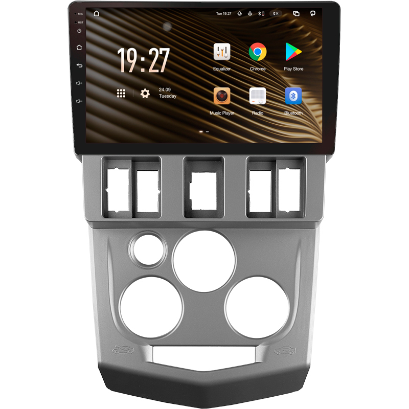 Android head unit SIGMA S9432 ANDROID 10 4+32 Gb 4G DSP Renault Logan 1 2004-2009 9"