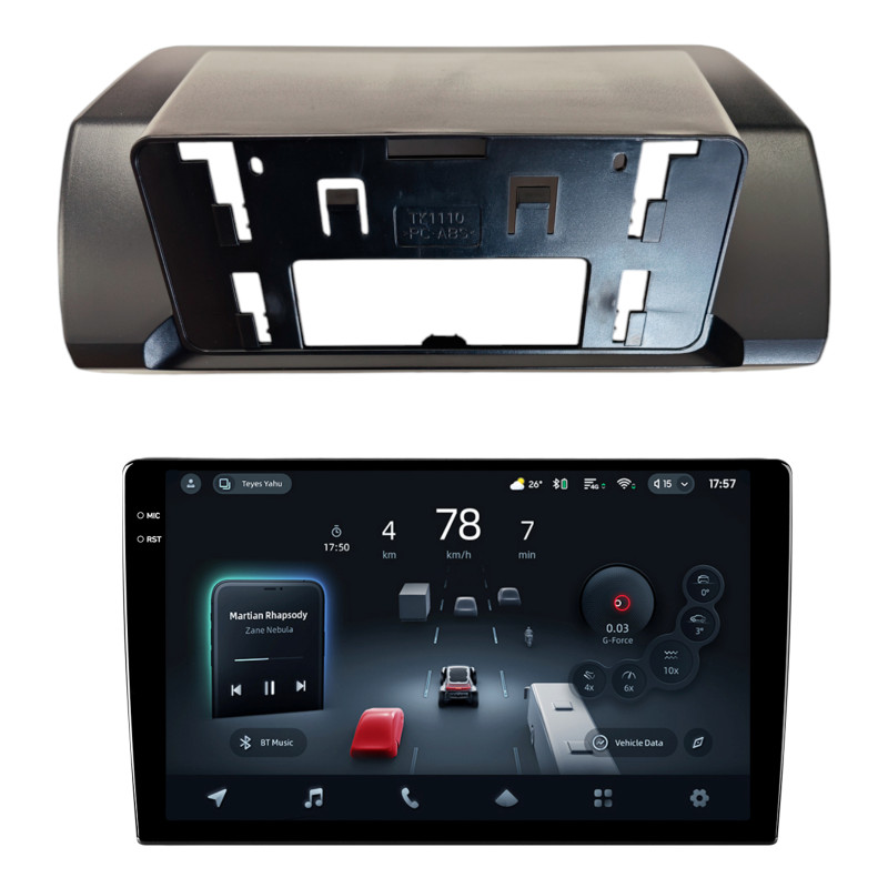 Android head unit Teyes CC4 Pro 8+128 Gb Renault SANDERO 2021+ LHD 10" 2k