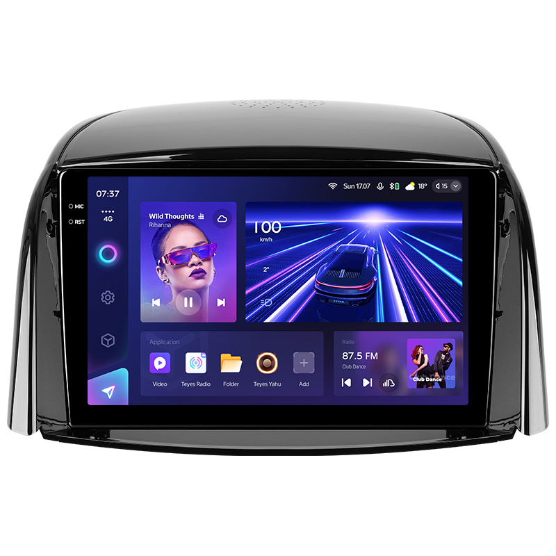 Android head unit Teyes CC3 4+64 Gb Renault Koleos 2008 - 2016 (B) 9" 2k (L1)