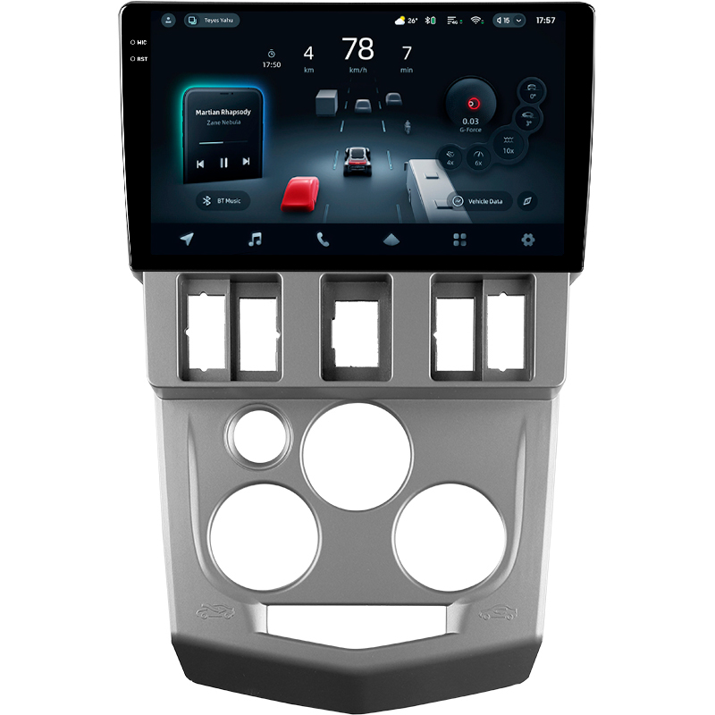 Android head unit Teyes CC4 Pro 8+128 Gb Renault Logan 1 2004-2009 9" 2k