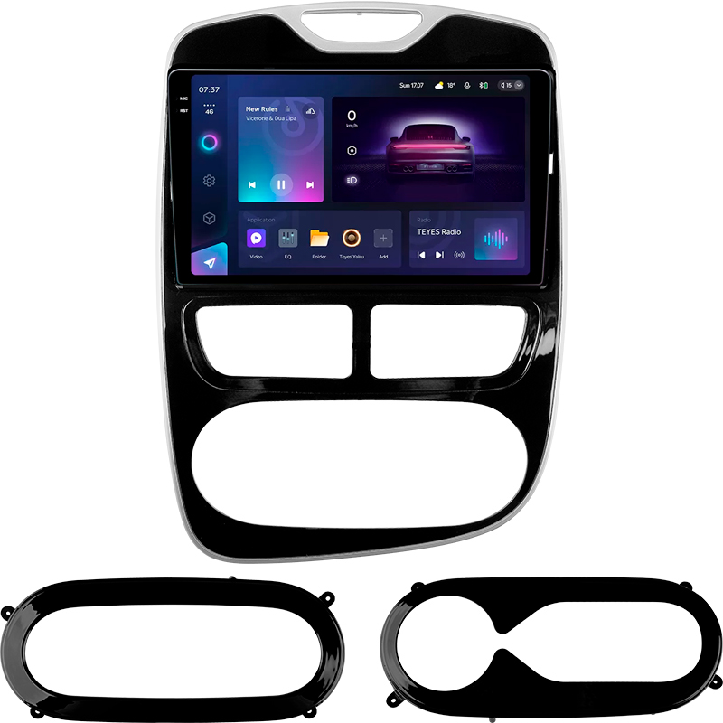 Android head unit Teyes CC3 4+32 Gb Renault Clio 4 BH98 KH98 2012-2015 10" 2k (L1)