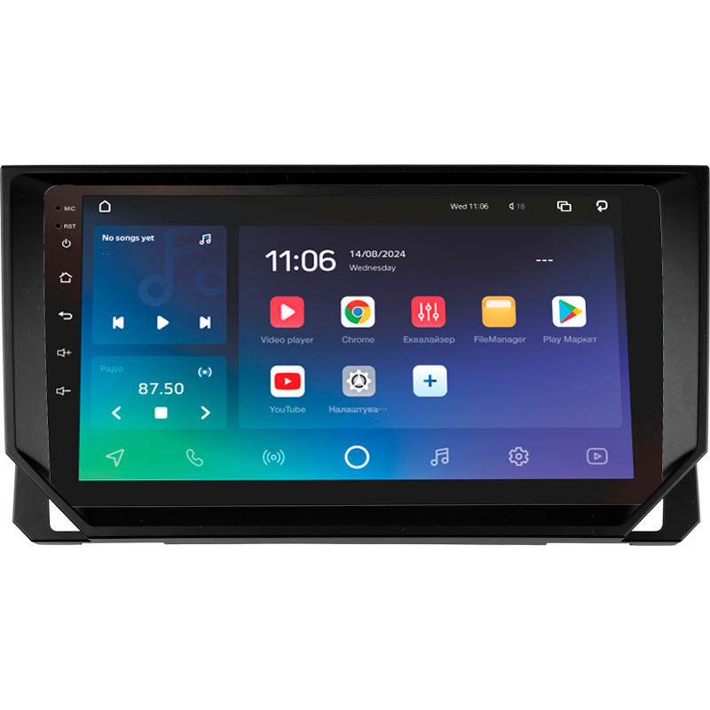 Android head unit SIGMA X9432 ANDROID 10 4+32 Gb 4G DSP Seat Ibiza 2017-2020 9" (L1)