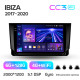 Android head unit Teyes CC3 6+128 Gb with 360° surround view° Seat Ibiza 2017-2020 9" 2k (L1)