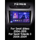 Android head unit Teyes CC3 4+64 Gb Seat Altea 5P (Left hand drive) 2004-2015 9" 2k