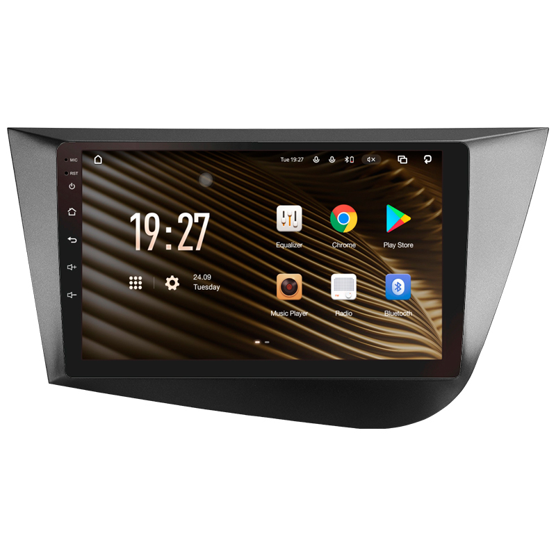 Android head unit SIGMA S9432 ANDROID 10 4+32 Gb 4G DSP Seat Leon 2 2005-2012 (F2) 9"