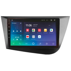 Android head unit SIGMA X9432 ANDROID 10 4+32 Gb 4G DSP Seat Leon 2 2005-2012 (F2) 9"