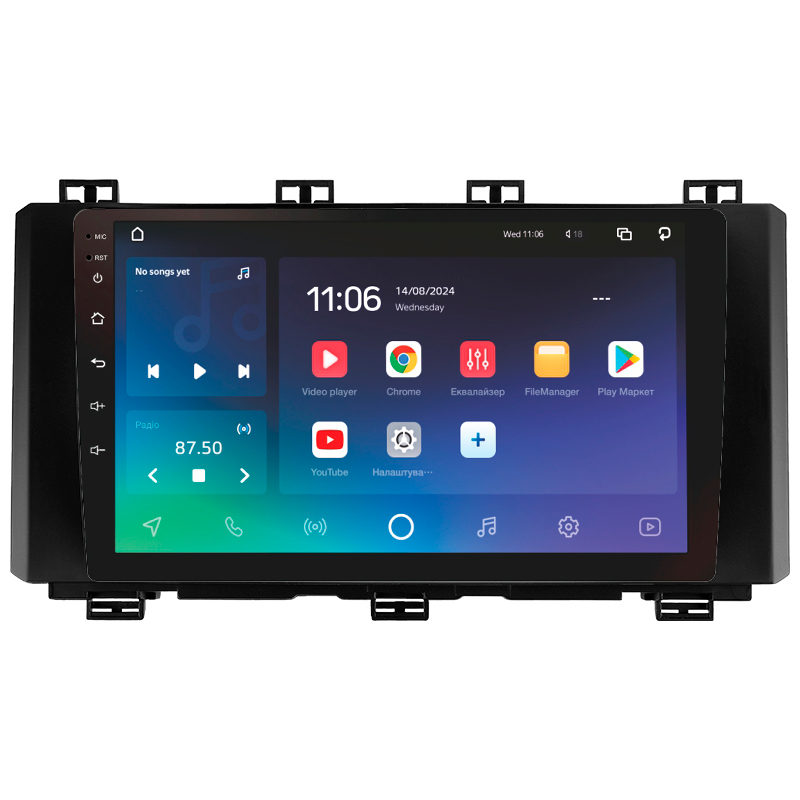 Android head unit SIGMA X9432 ANDROID 10 4+32 Gb 4G DSP Seat Ateca Cupra 2016-2021 9"