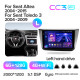 Android head unit Teyes CC3 6+128 Gb with 360° surround view° Seat Altea 5P (Left hand drive) 2004-2015 9" 2k