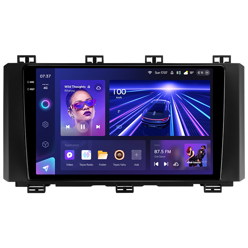 Android head unit Teyes CC3 6+128 Gb with 360° surround view° Seat Ateca Cupra 2016-2021 9" 2k