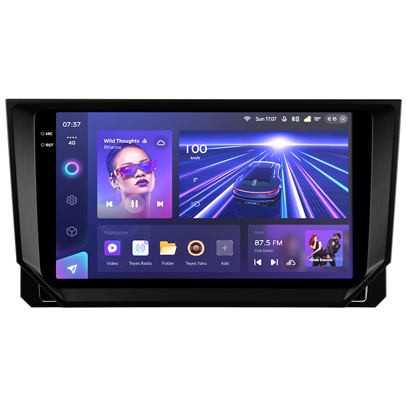 Android head unit Teyes CC3 6+128 Gb Seat Ibiza 2017-2020 9" 2k (L1)