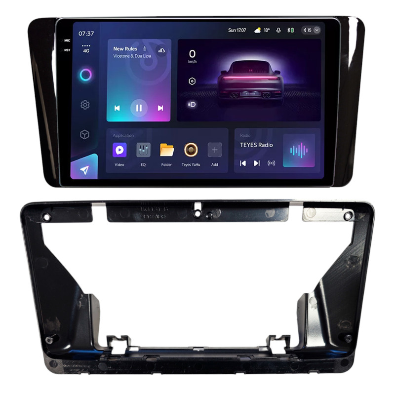 Android head unit Teyes CC3 4+32 Gb Skoda KAMIQ SCOUTLINE VOLKSWAGEN POLO 2021+ 10" 2k