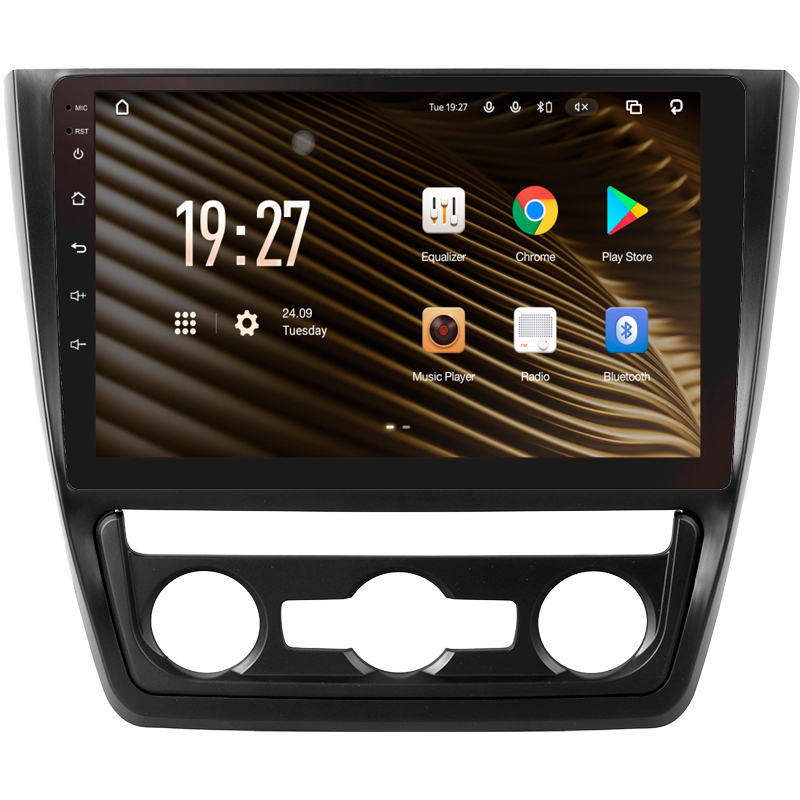 Android head unit SIGMA S10432 ANDROID 10 4+32 Gb 4G DSP Skoda Yeti 5L 2009-2014 10"