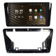 Android head unit SIGMA S10432 ANDROID 10 4+32 Gb 4G DSP Skoda KAMIQ SCOUTLINE VOLKSWAGEN POLO 2021+ 10"