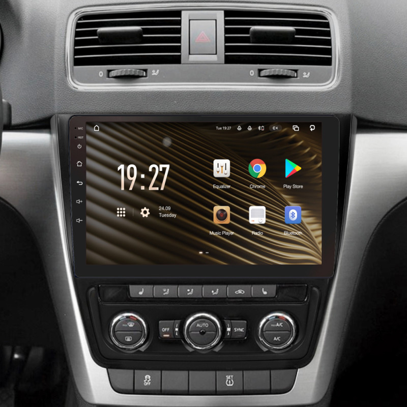 Android head unit SIGMA S10432 ANDROID 10 4+32 Gb 4G DSP Skoda Yeti 5L 2009-2014 10"
