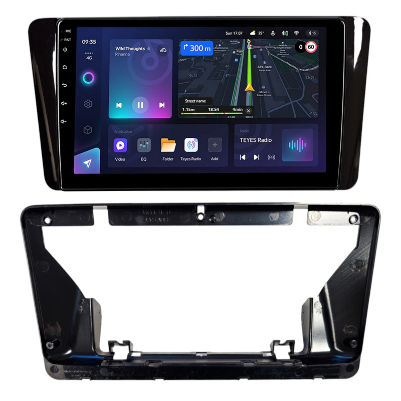 Android head unit Teyes CC3L 4+32 Gb Skoda KAMIQ SCOUTLINE VOLKSWAGEN POLO 2021+ 10"