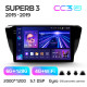 Android head unit Teyes CC3 6+128 Gb with 360° surround view° Skoda Superb 3 2015-2019 10" 2k