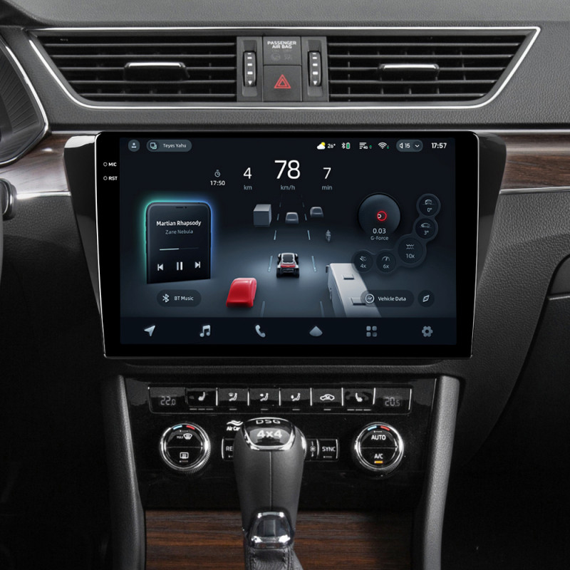 Štátní magnetofon Teyes CC4 Pro 8+128 GB Škoda Superb 3 2015–2019 10