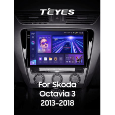Android head unit Teyes CC3 4+64 Gb Skoda Octavia 3 A7 2013-2018 (A) 10" 2k
