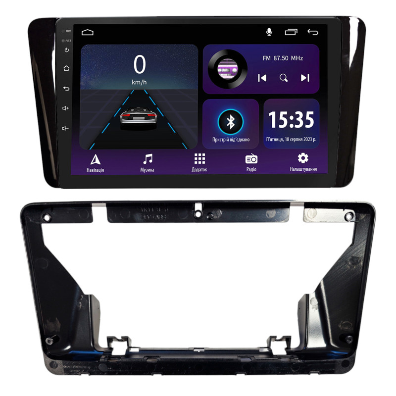 Android head unit SIGMA E10232 ANDROID 10 2+32 Gb Skoda KAMIQ SCOUTLINE VOLKSWAGEN POLO 2021+ 10"
