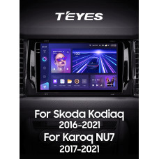 Android head unit Teyes CC3 4+64 Gb Skoda Kodiaq 2016-2021 Karoq NU7 2017-2021 (A) 9" 2k