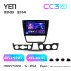 Android head unit Teyes CC3 6+128 Gb with 360° surround view° Skoda Yeti 5L 2009-2014 10" 2k
