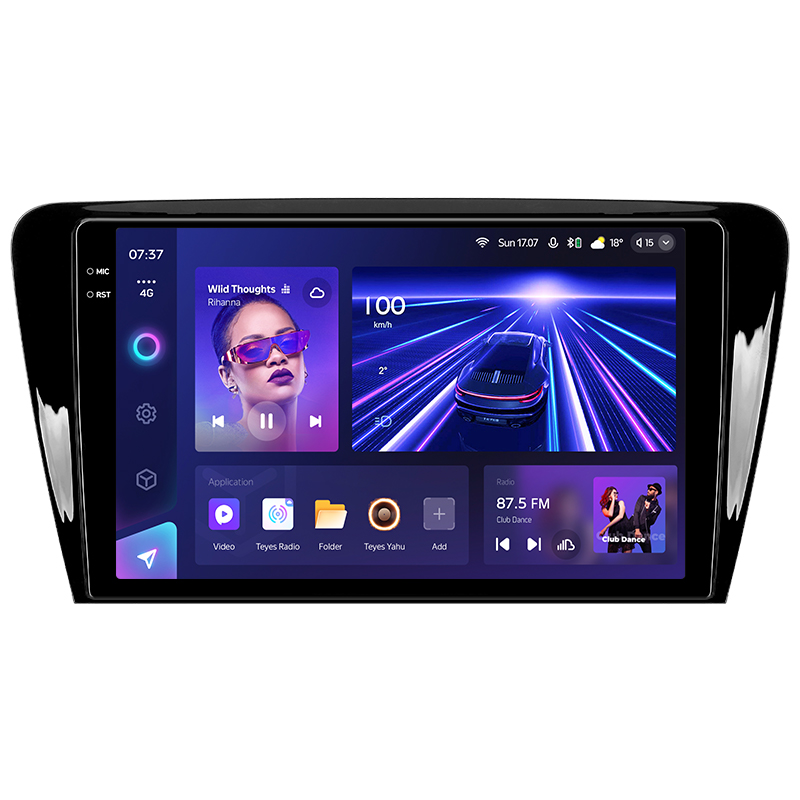 Android head unit Teyes CC3 6+128 Gb Skoda Octavia 3 A7 2013-2018 (A) 10" 2k