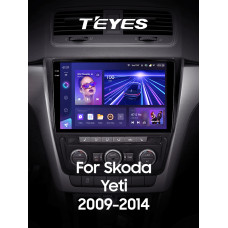 Android head unit Teyes CC3 4+32 Gb Skoda Yeti 5L 2009-2014 10" 2k