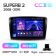 Android head unit Teyes CC3 4+32 Gb Skoda Superb 2 B6 2008-2015 10" 2k