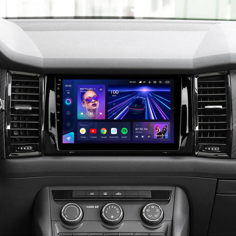 Android head unit Teyes CC3 4+32 Gb Skoda Kodiaq 2016-2021 Karoq NU7 2017-2021 (A) 9"