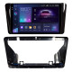 Android head unit Teyes CC3 6+128 Gb with 360° surround view° Skoda KAMIQ SCOUTLINE VOLKSWAGEN POLO 2021+ 10" 2k