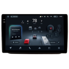 Android head unit Teyes CC4 Pro 8+128 Gb Skoda FABIA RAPID 2007-2014 Sliver 10" 2k
