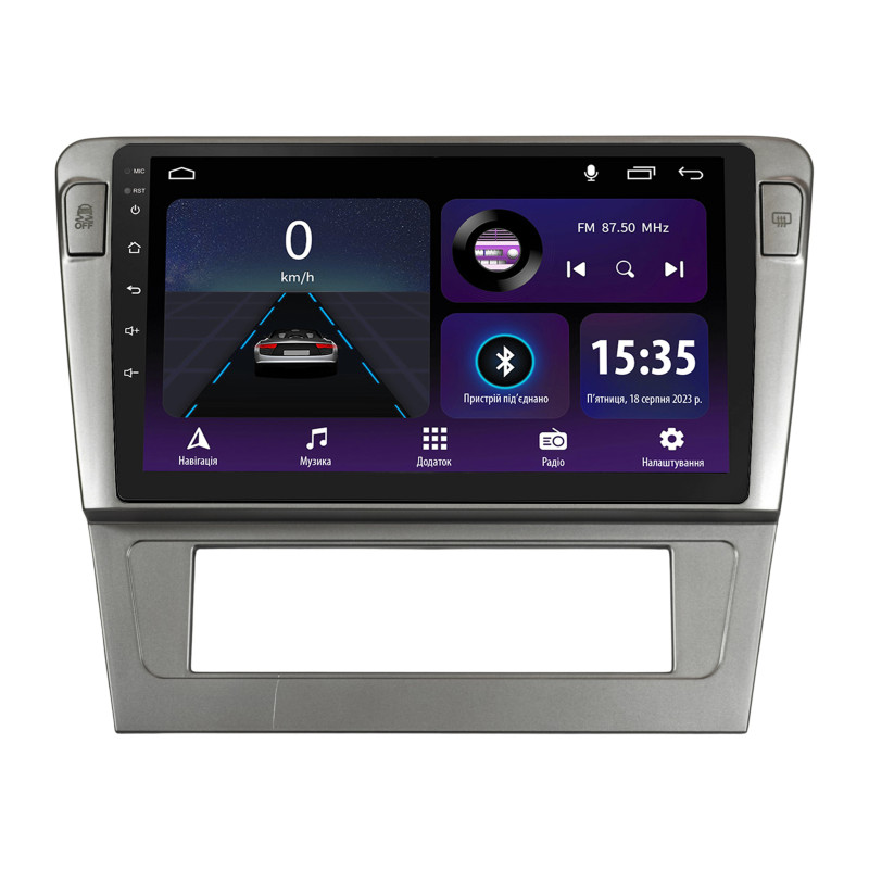 Android head unit SIGMA E9232 ANDROID 10 2+32 Gb Skoda SuperB 2001-2008 9"