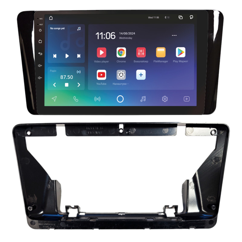 Android head unit SIGMA X10432 ANDROID 10 4+32 Gb 4G DSP Skoda KAMIQ SCOUTLINE VOLKSWAGEN POLO 2021+ 10"