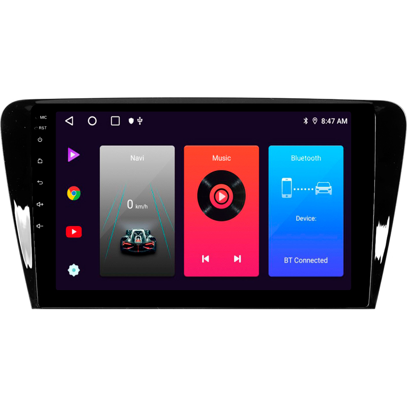 Android head unit SIGMA F10216 ANDROID 10 2+32 Gb Skoda Octavia 3 A7 2013-2018 (B) 10"