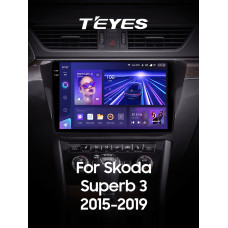 Android head unit Teyes CC3 6+128 Gb Skoda Superb 3 2015-2019 10" 2k