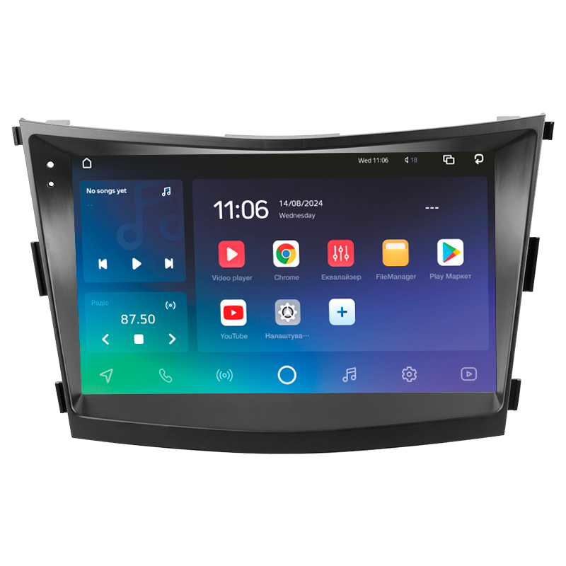 Android head unit SIGMA X9432 ANDROID 10 4+32 Gb 4G DSP SsangYong Tivoli 2015-2019 9" (L1)