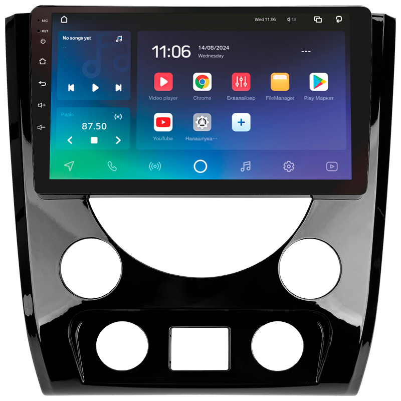 Android head unit SIGMA X9464 ANDROID 10 4+64 Gb 4G DSP SsangYong Rexton Y290 III 3 2012-2017 9"
