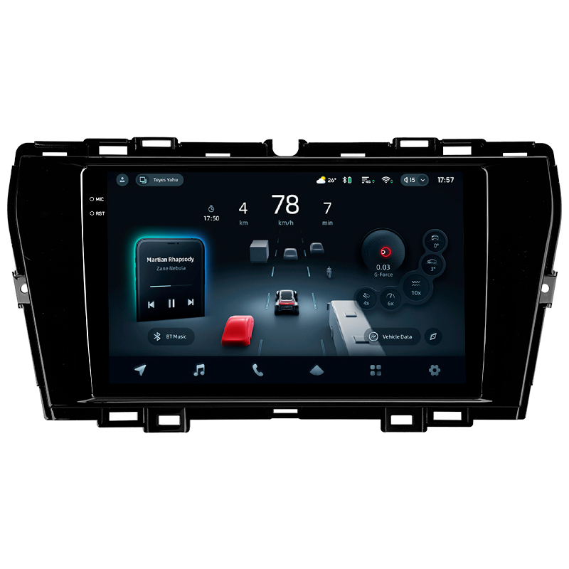 Android head unit Teyes CC4 Pro 8+128 Gb SsangYong Tivoli 2019-2023 9" 2k