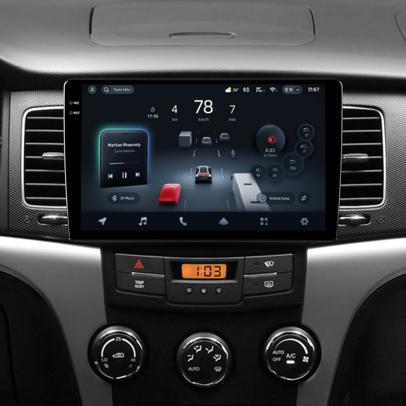 Android head unit Teyes CC4 Pro 8+128 Gb SsangYong Korando 3 Actyon 2 2010-2013 9" 2k