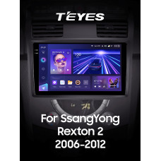 Android head unit Teyes CC3 4+32 Gb SsangYong Rexton Y250 II 2 2006 - 2012 10" 2k (L1)