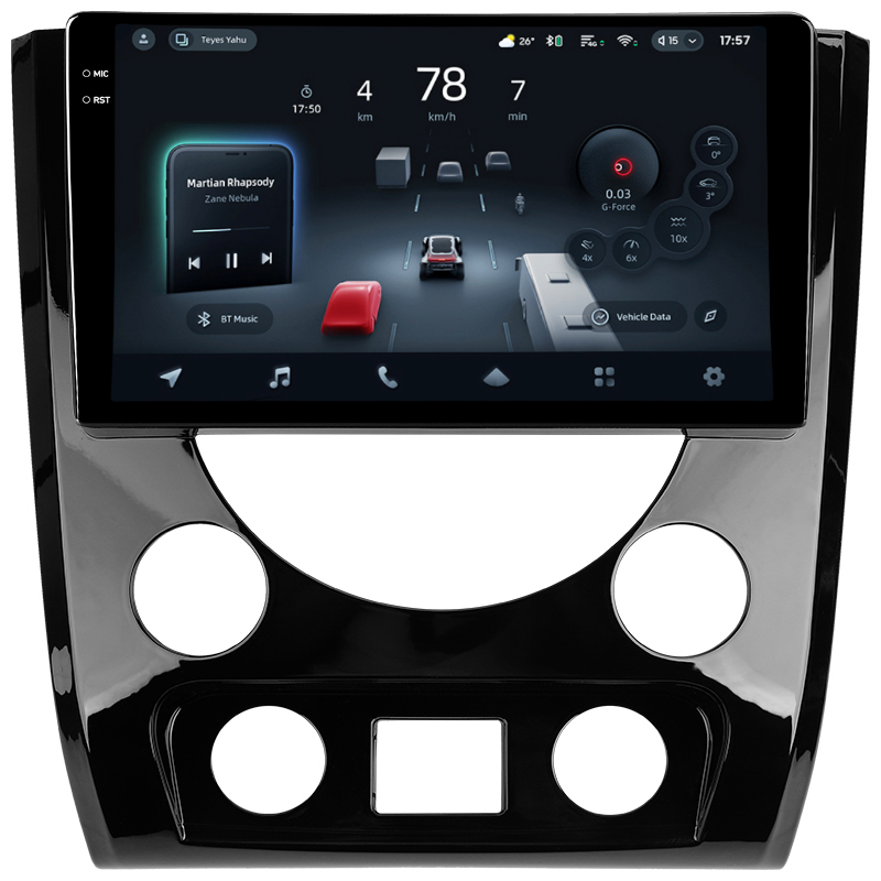 Android head unit Teyes CC4 Pro 8+128 Gb SsangYong Rexton Y290 III 3 2012-2017 9" 2k