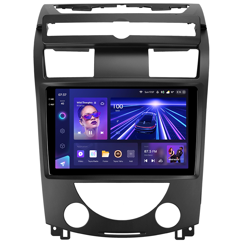 Android head unit Teyes CC3 4+64 Gb SsangYong Rexton Y250 II 2 2006 - 2012 10" 2k (L1)