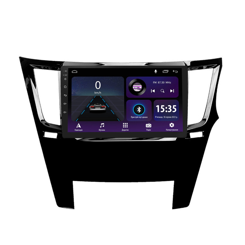 Android head unit SIGMA E9232 ANDROID 10 2+32 Gb Subaru Outback 4 Legacy 5 2009-2014 Black (right hand drive) 9"