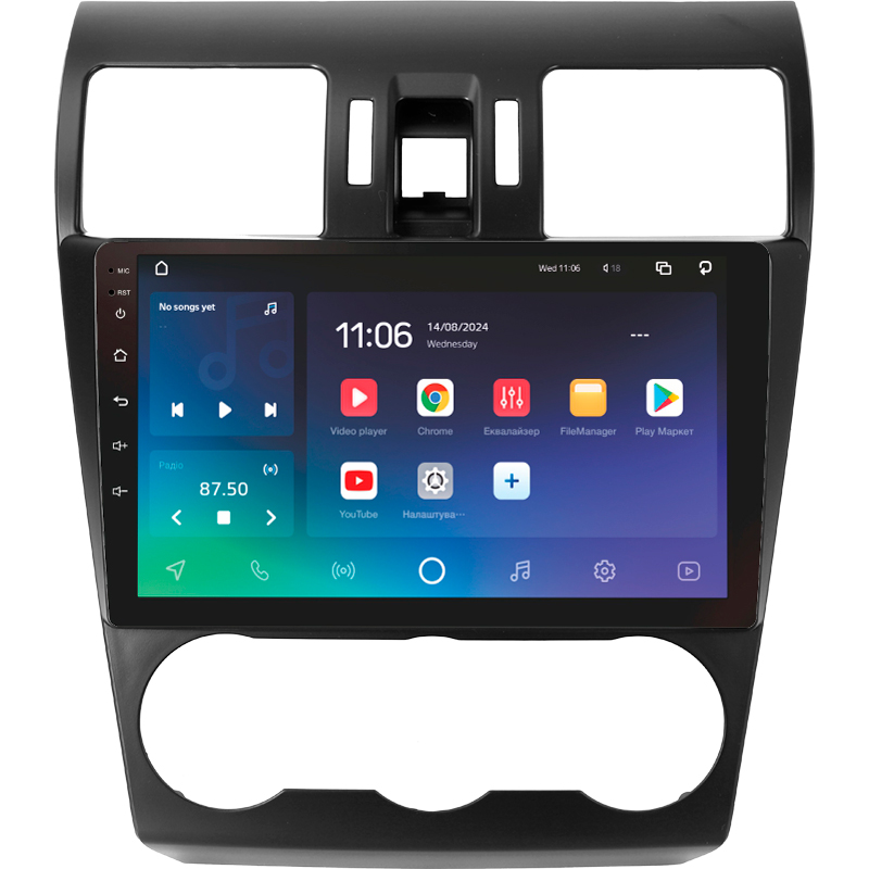 Android head unit SIGMA X9432 ANDROID 10 4+32 Gb 4G DSP Subaru Forester 4 SJ 2012-2015 (A) 9"