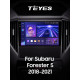 Android head unit Teyes CC3 6+128 Gb with 360° surround view° Subaru Forester 5 2018-2023 9" 2k