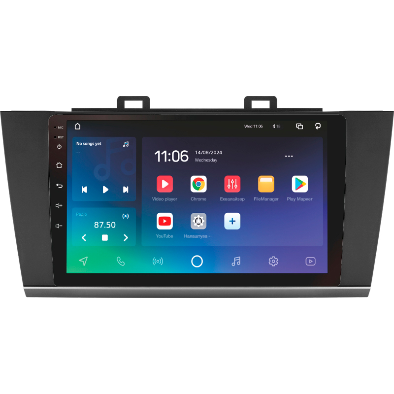 Android head unit SIGMA X9432 ANDROID 10 4+32 Gb 4G DSP Subaru Outback 5 2014-2018 Legacy 6 2014-2017 9" (L1)