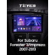 Android head unit Teyes CC3 6+128 Gb Subaru Forester 3 SH 2007-2013 For Subaru Impreza GH GE 2007-2011 9" 2k